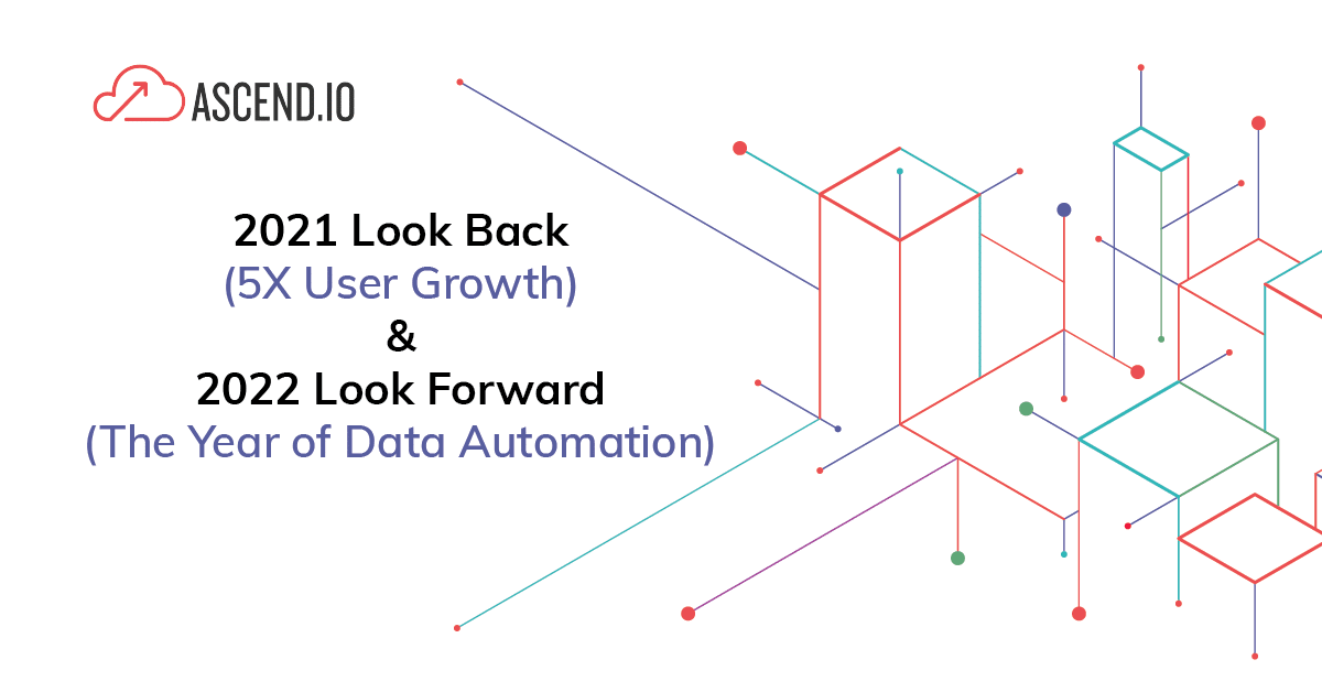 2021 Look Back (5X User Growth!) and 2022 Look Forward (The Year of Data Automation)