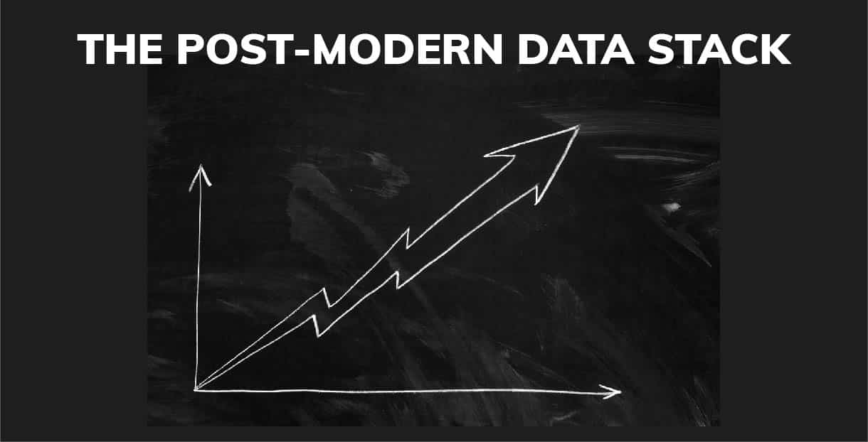 The post-modern data stack blog cover