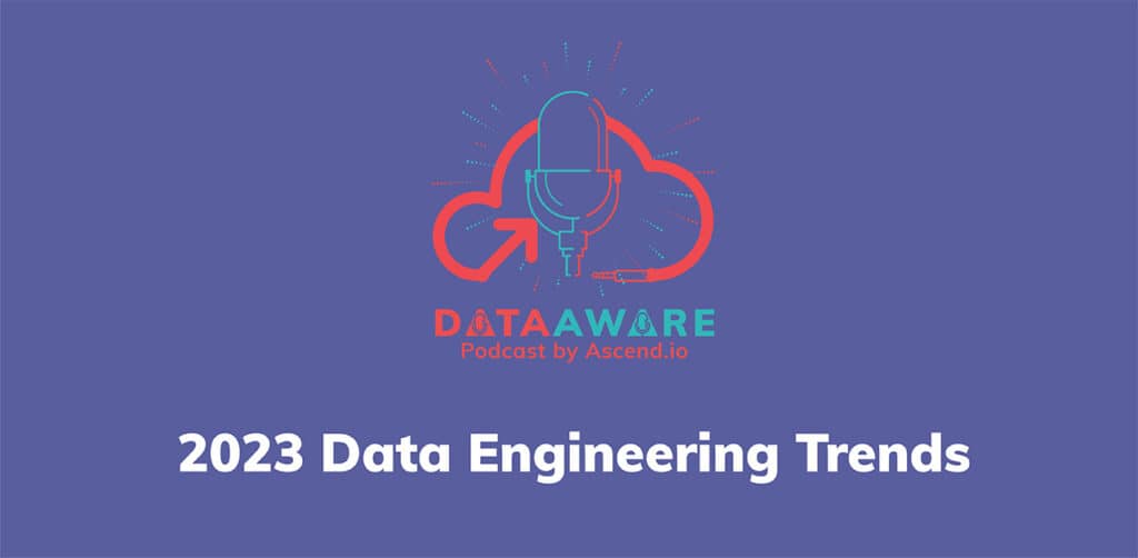 2023 Data Engineering Trends podcast cover