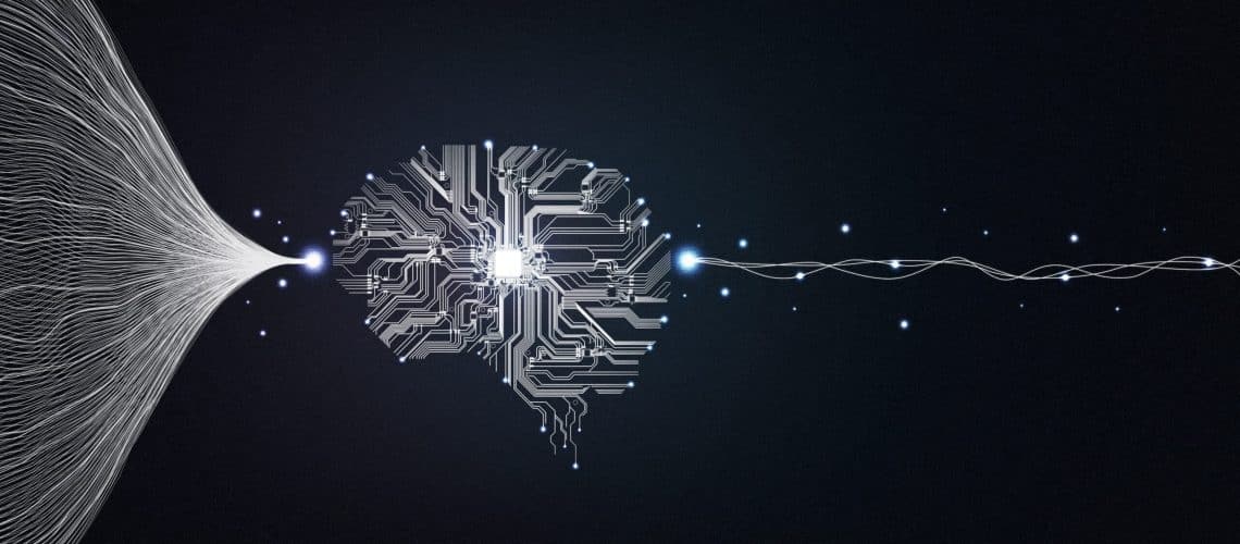 Data stream forms into a brain to represent intelligent data pipelines